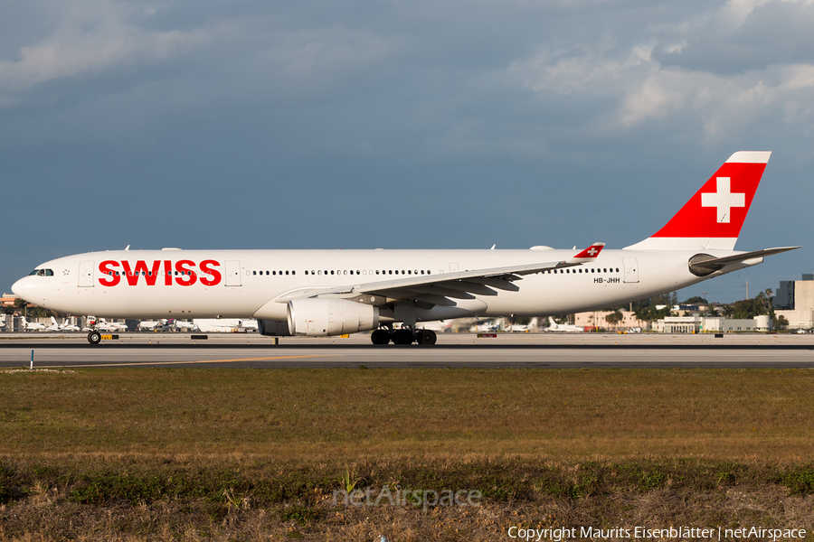 Swiss International Airlines Airbus A330-343X (HB-JHH) | Photo 151106