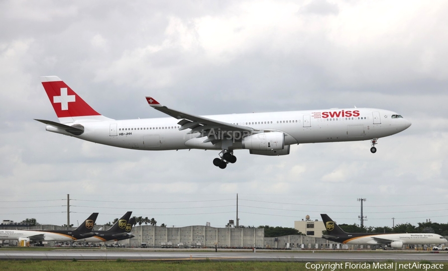 Swiss International Airlines Airbus A330-343X (HB-JHH) | Photo 297676
