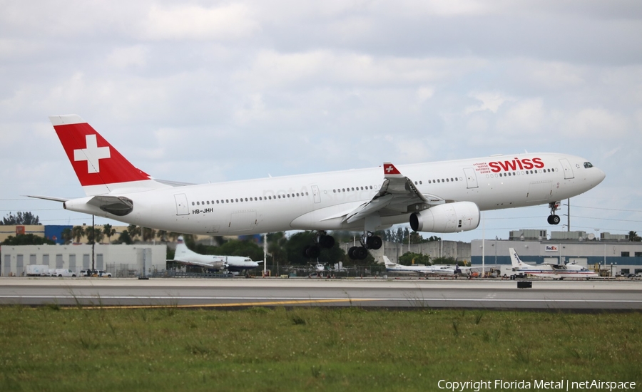 Swiss International Airlines Airbus A330-343X (HB-JHH) | Photo 545449
