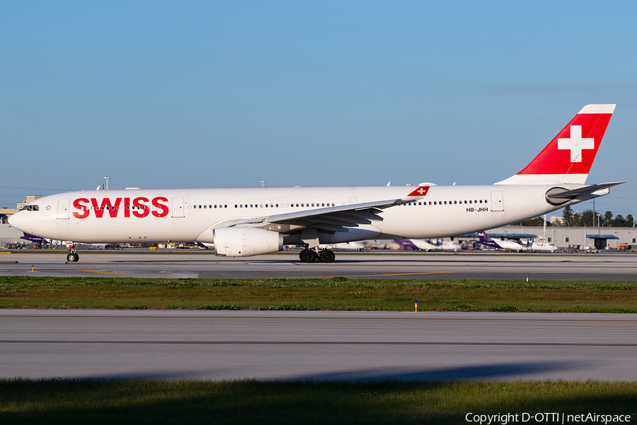 Swiss International Airlines Airbus A330-343X (HB-JHH) | Photo 611767