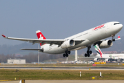Swiss International Airlines Airbus A330-343X (HB-JHH) at  Zurich - Kloten, Switzerland