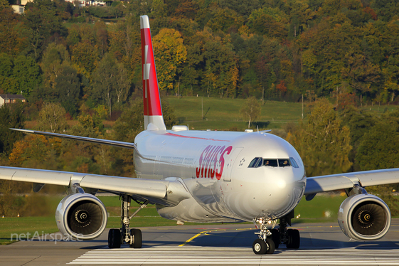 Swiss International Airlines Airbus A330-343X (HB-JHH) at  Zurich - Kloten, Switzerland