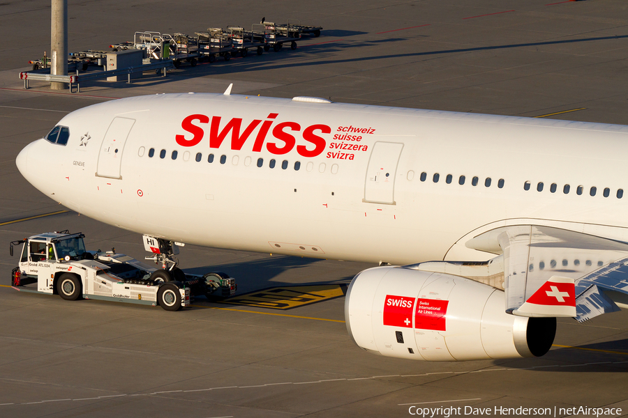 Swiss International Airlines Airbus A330-343X (HB-JHI) | Photo 11163