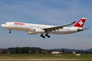Swiss International Airlines Airbus A330-343X (HB-JHI) at  Zurich - Kloten, Switzerland