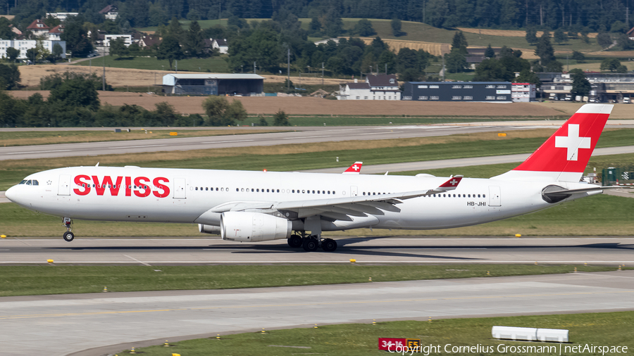 Swiss International Airlines Airbus A330-343X (HB-JHI) | Photo 422894