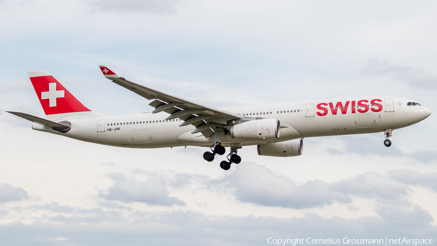 Swiss International Airlines Airbus A330-343X (HB-JHK) | Photo 392609