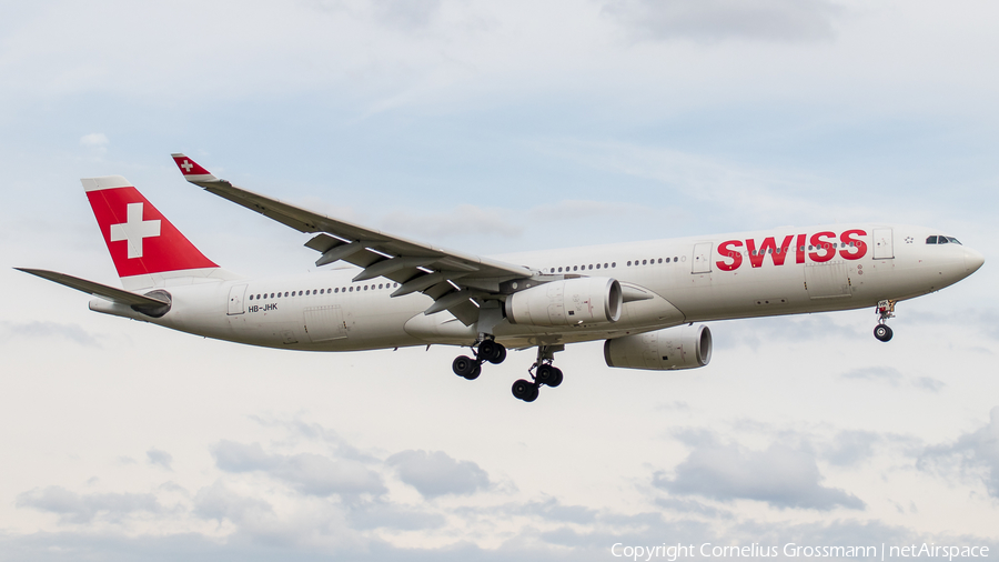 Swiss International Airlines Airbus A330-343X (HB-JHK) | Photo 392612