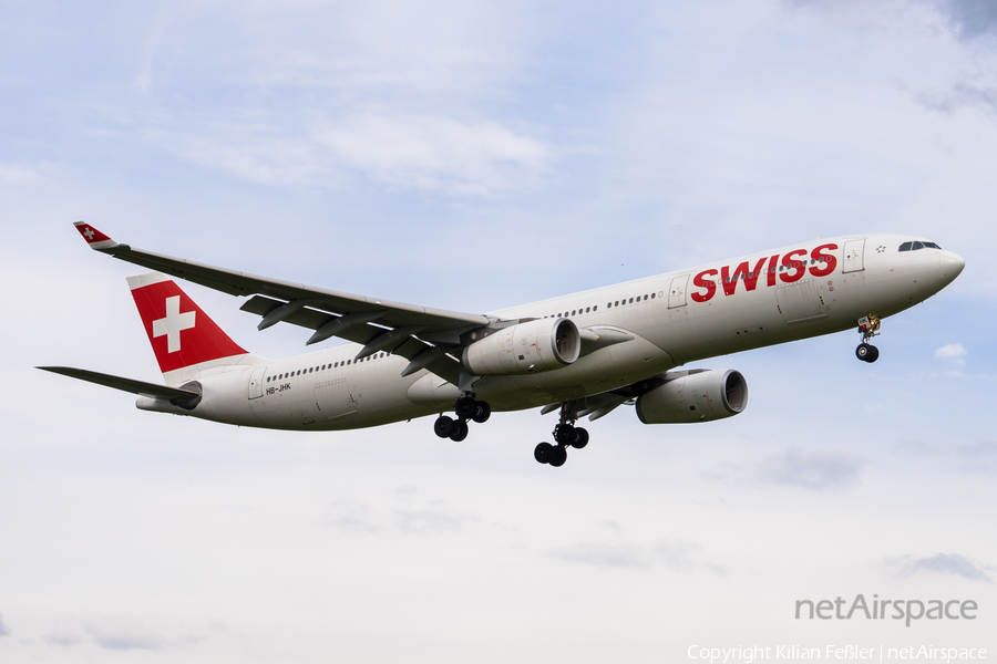 Swiss International Airlines Airbus A330-343X (HB-JHK) | Photo 413839