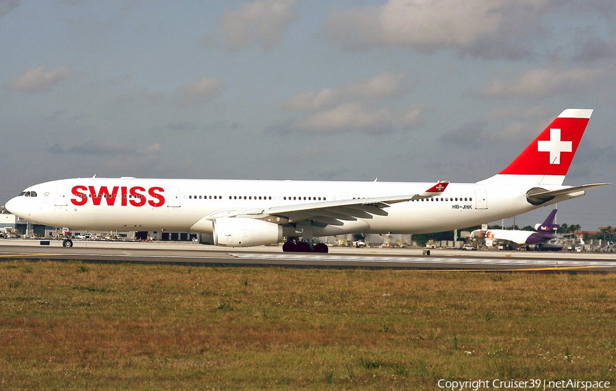 Swiss International Airlines Airbus A330-343X (HB-JHK) | Photo 102979