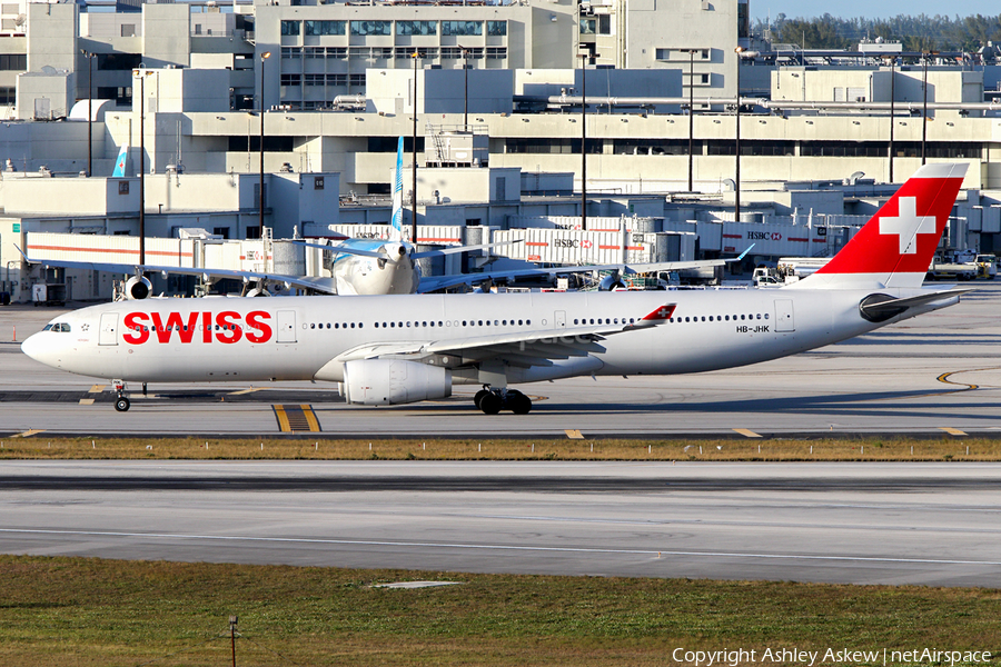Swiss International Airlines Airbus A330-343X (HB-JHK) | Photo 146362