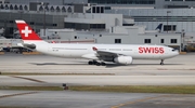 Swiss International Airlines Airbus A330-343X (HB-JHK) at  Miami - International, United States