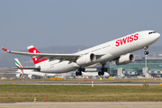 Swiss International Airlines Airbus A330-343X (HB-JHK) at  Zurich - Kloten, Switzerland