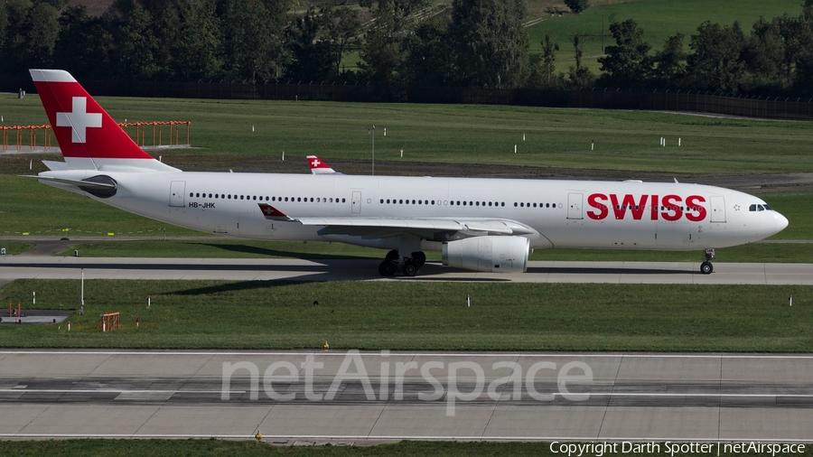 Swiss International Airlines Airbus A330-343X (HB-JHK) | Photo 231688