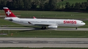 Swiss International Airlines Airbus A330-343X (HB-JHK) at  Zurich - Kloten, Switzerland