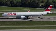 Swiss International Airlines Airbus A330-343X (HB-JHK) at  Zurich - Kloten, Switzerland