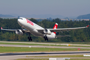 Swiss International Airlines Airbus A330-343X (HB-JHL) at  Zurich - Kloten, Switzerland