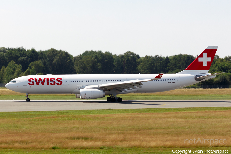 Swiss International Airlines Airbus A330-343 (HB-JHN) | Photo 52197