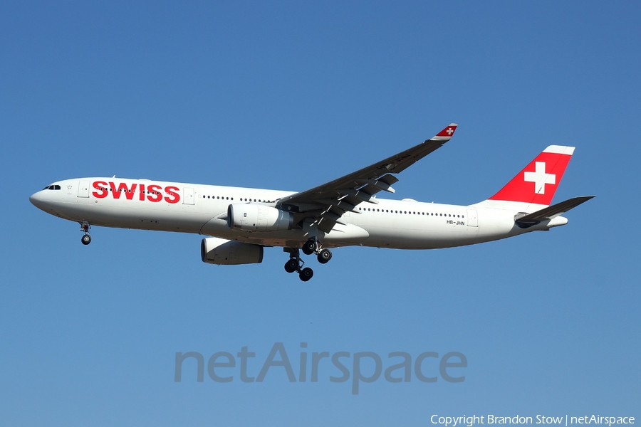 Swiss International Airlines Airbus A330-343 (HB-JHN) | Photo 347308