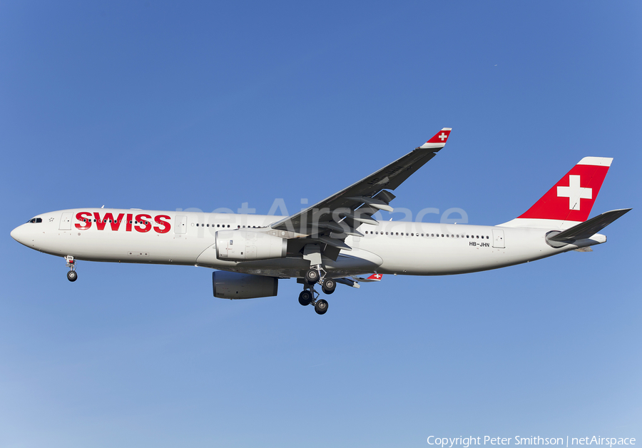 Swiss International Airlines Airbus A330-343 (HB-JHN) | Photo 221322