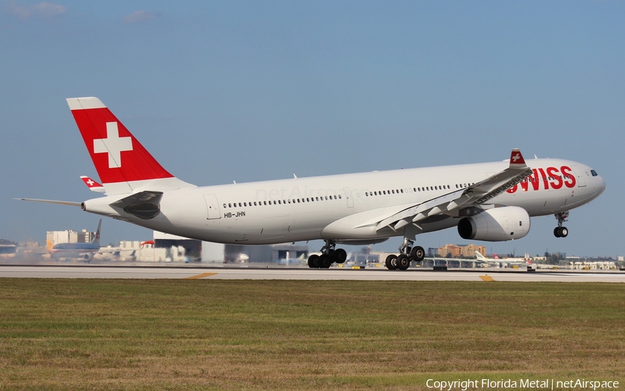 Swiss International Airlines Airbus A330-343 (HB-JHN) | Photo 297679