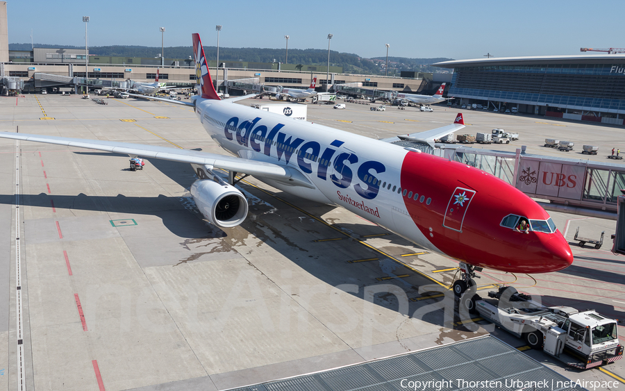 Edelweiss Air Airbus A330-343E (HB-JHQ) | Photo 344575