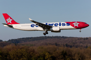 Edelweiss Air Airbus A330-343E (HB-JHQ) at  Zurich - Kloten, Switzerland