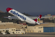 Edelweiss Air Airbus A330-343 (HB-JHR) at  Gran Canaria, Spain