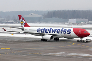 Edelweiss Air Airbus A330-343 (HB-JHR) at  Zurich - Kloten, Switzerland