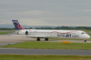 BritishJET McDonnell Douglas MD-90-30 (HB-JIB) at  Manchester - International (Ringway), United Kingdom