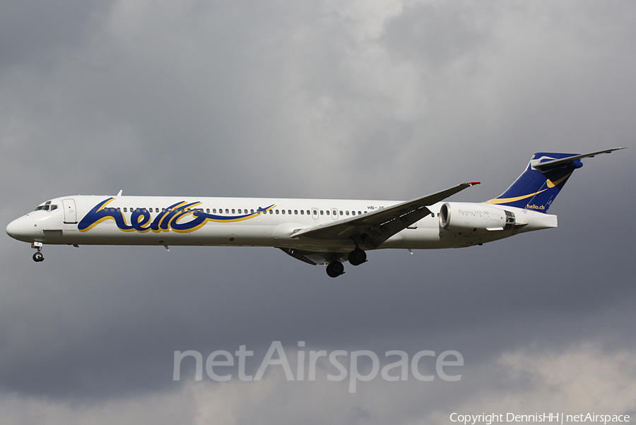 Hello McDonnell Douglas MD-90-30 (HB-JIE) | Photo 404533