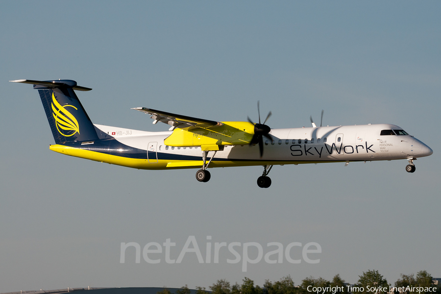 SkyWork Airlines Bombardier DHC-8-402Q (HB-JIJ) | Photo 46979