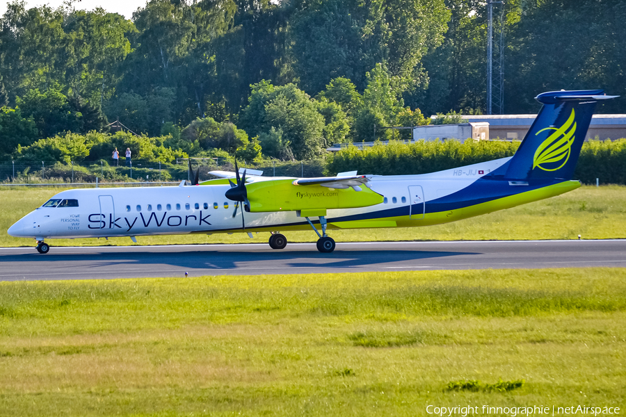 SkyWork Airlines Bombardier DHC-8-402Q (HB-JIJ) | Photo 447587