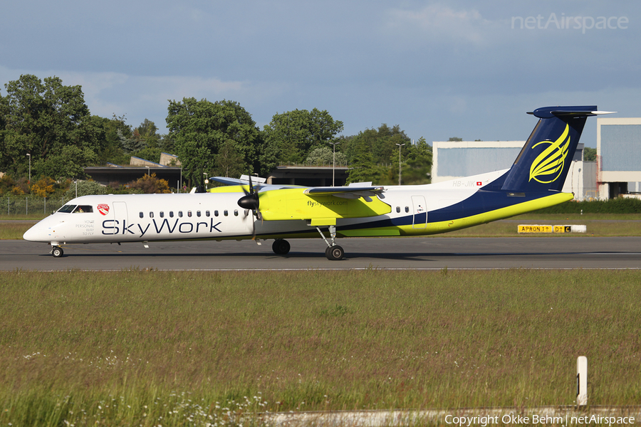 SkyWork Airlines Bombardier DHC-8-402Q (HB-JIK) | Photo 38731
