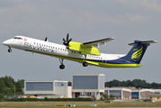 SkyWork Airlines Bombardier DHC-8-402Q (HB-JIK) at  Hamburg - Fuhlsbuettel (Helmut Schmidt), Germany