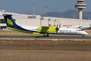 SkyWork Airlines Bombardier DHC-8-402Q (HB-JIK) at  Palma De Mallorca - Son San Juan, Spain