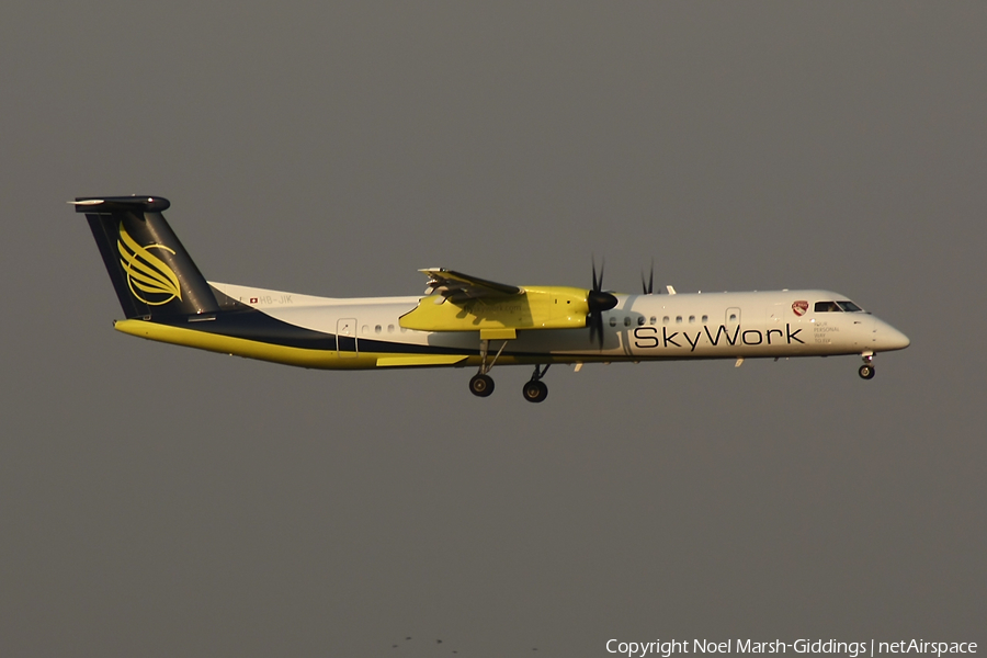SkyWork Airlines Bombardier DHC-8-402Q (HB-JIK) | Photo 4011