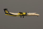 SkyWork Airlines Bombardier DHC-8-402Q (HB-JIK) at  Vienna - Schwechat, Austria