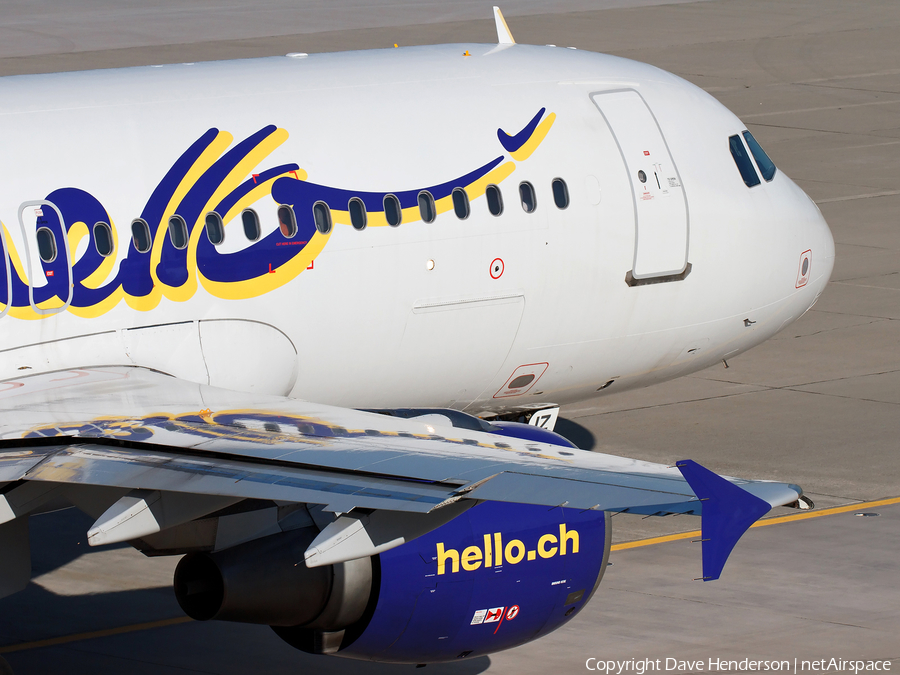 Hello Airbus A320-214 (HB-JIZ) | Photo 40815