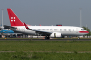 PrivatAir Boeing 737-7AK(BBJ) (HB-JJA) at  Amsterdam - Schiphol, Netherlands