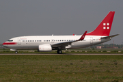 PrivatAir Boeing 737-7AK(BBJ) (HB-JJA) at  Amsterdam - Schiphol, Netherlands