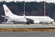 PrivatAir Boeing 737-7AK(BBJ) (HB-JJA) at  Münster/Osnabrück, Germany