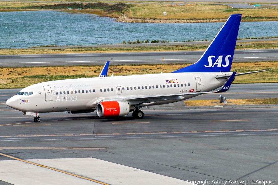 SAS - Scandinavian Airlines (PrivatAir) Boeing 737-7AK(BBJ) (HB-JJA) | Photo 134802
