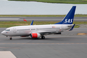 SAS - Scandinavian Airlines (PrivatAir) Boeing 737-7AK(BBJ) (HB-JJA) at  Boston - Logan International, United States