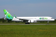 Equatorial Congo Airlines (EC Air) Boeing 757-236 (HB-JJD) at  Hamburg - Fuhlsbuettel (Helmut Schmidt), Germany