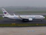 Eurowings (PrivatAir) Boeing 767-316(ER) (HB-JJF) at  Dusseldorf - International, Germany