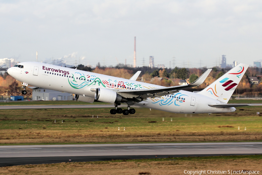 Eurowings (PrivatAir) Boeing 767-316(ER) (HB-JJF) | Photo 207136