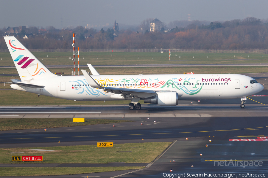 Eurowings (PrivatAir) Boeing 767-316(ER) (HB-JJF) | Photo 222001