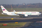 Eurowings (PrivatAir) Boeing 767-316(ER) (HB-JJF) at  Dusseldorf - International, Germany