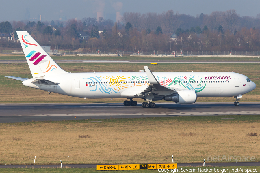 Eurowings (PrivatAir) Boeing 767-316(ER) (HB-JJF) | Photo 222002