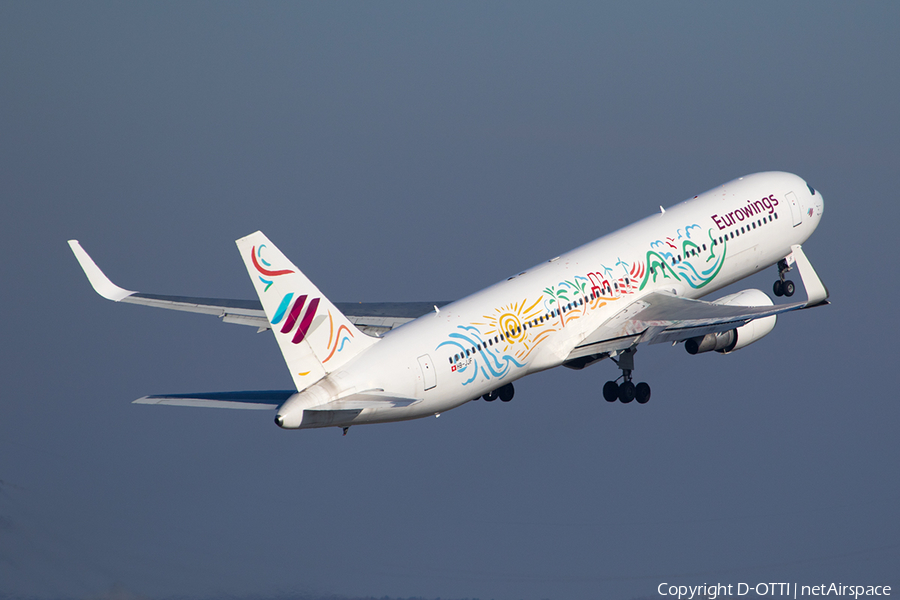 Eurowings (PrivatAir) Boeing 767-316(ER) (HB-JJF) | Photo 223328